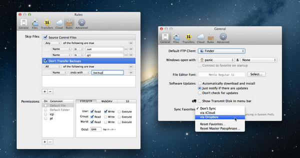 MAC上传下载FTP工具(Transmit)下载 v5.8.4 苹果电脑版